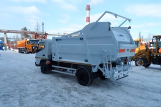 Monoblok, MiniPacker Garbage Truck (Export to Russia)
