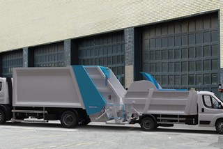 How To transfer to garbe to Rear Loading Garbage Compactor?