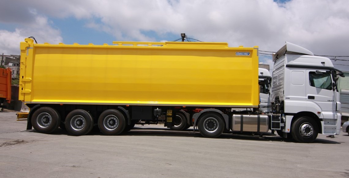 Solid Waste Transfer Semi Trailer 