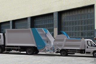 Monoblok Garbage Truck Body