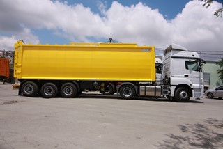 Garbage Tranfer Semi Trailer 40m3