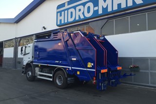 Rear Loaded Refuse Packer for Recycling |Eco Twin | HidroMak | Turkey