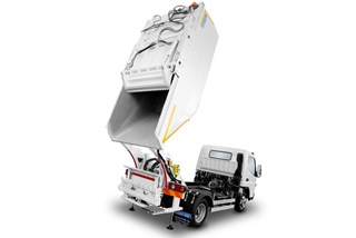 Mni Tipper Unloading Garbage