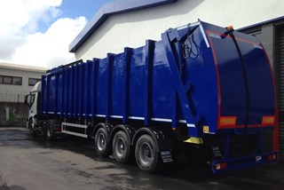 Solid Waste Transfer Trailer