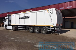 Solid Waste Transfer Semi Trailer | Turkey | HidroMak