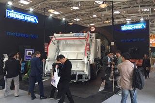 1341,5m3 Refuse Compactor | Ifat 2016 | HidroMak stand