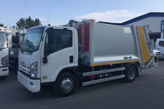 7+1m3 Çöp Kasası | Isuzu NPR