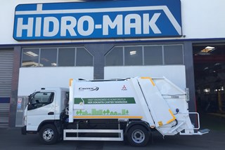 mitsubishi b9 7+1 m3 Refuse Compactor