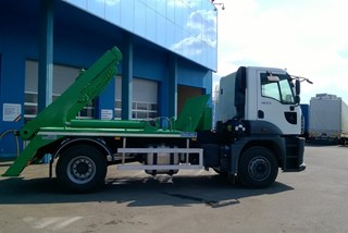 Skip Loader Truck