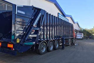 GarbageTransfer Semi Trailer | Rear Loader Refuse Trailer