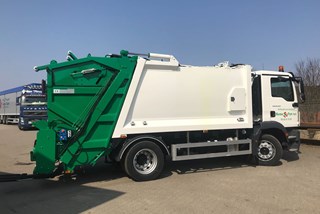 Split Body Refuse Truck