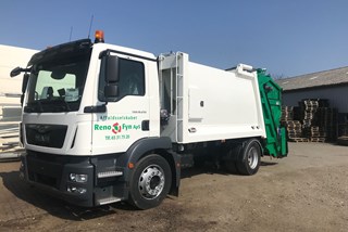 Split Body Refuse Truck